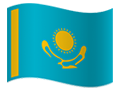 Kazakhstan flag