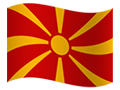 North Macedonia (Republic of North Macedonia) flag
