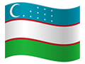 Uzbekistan flag