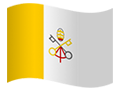 Holy See (Vatican City State) flag